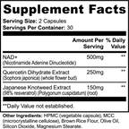 VERA™  NAD+ Capsules